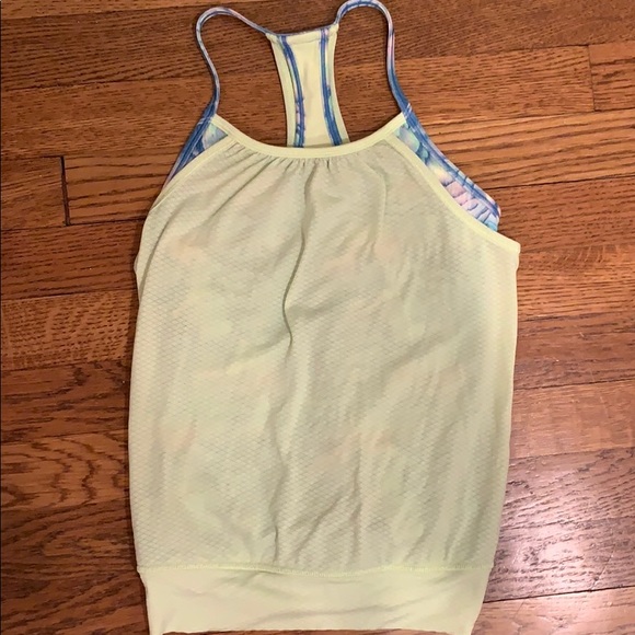 Kids ivivva two in one tank top, size 8. - Picture 1 of 4